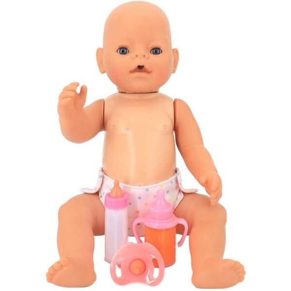 Uteruik 3-teiliges Puppenfütterungsset mit Zauberflasche und Sauger