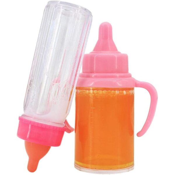 Uteruik 3-teiliges Puppenfütterungsset mit Zauberflasche und Sauger