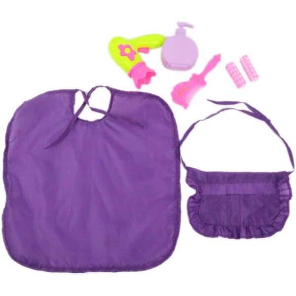 Friseurkostüm-Set für Puppen 46 cm 7-teilig | Uteruik
