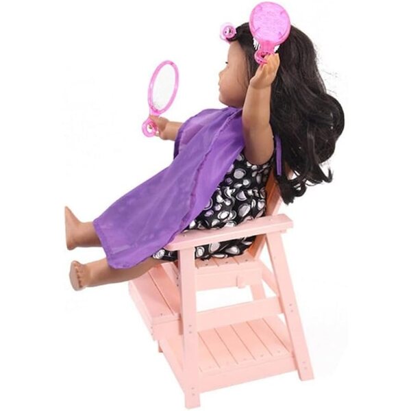 Friseurkostüm-Set für Puppen 46 cm 7-teilig | Uteruik
