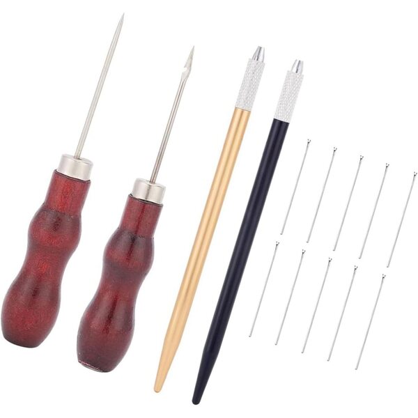 Strumento professionale per cucire e impiantare capelli alle bambole CAZSTYK in metallo
