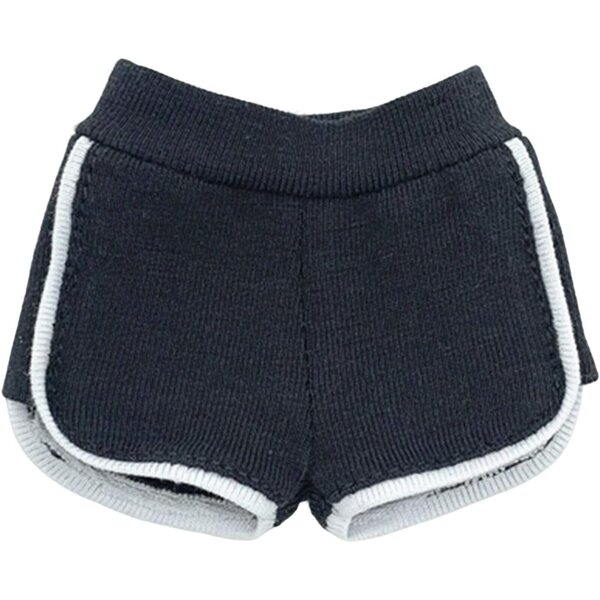 1/6 Dunkelgraue Shorts für Puppen, weicher Stoff, Miniaturzubehör