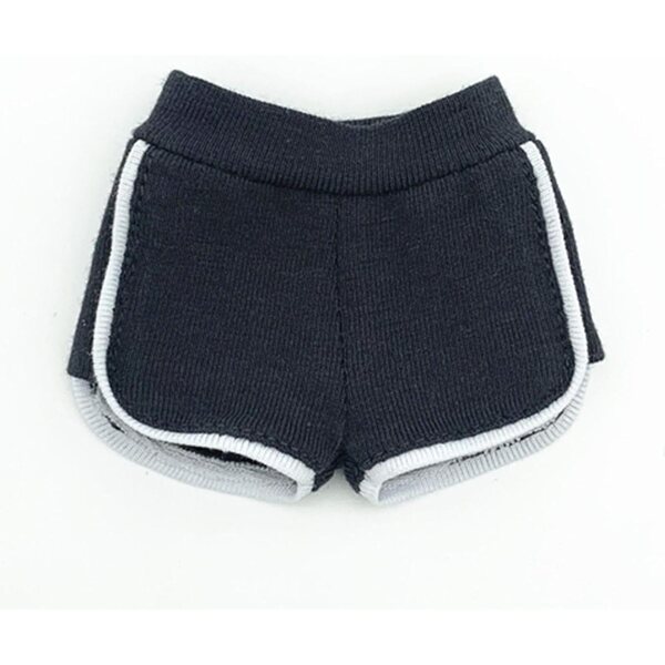 1/6 Dunkelgraue Shorts für Puppen, weicher Stoff, Miniaturzubehör