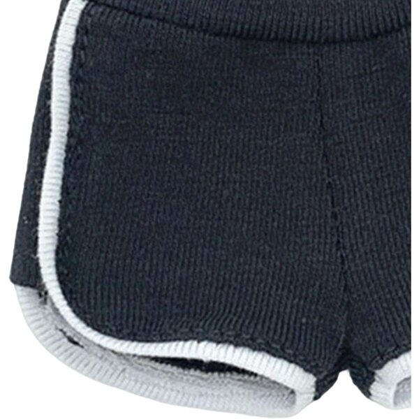 1/6 Dunkelgraue Shorts für Puppen, weicher Stoff, Miniaturzubehör