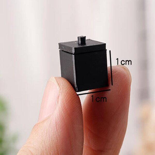 1:12 Miniatur-Gewürzbehälter-Set für die Küche und realistische Modelle