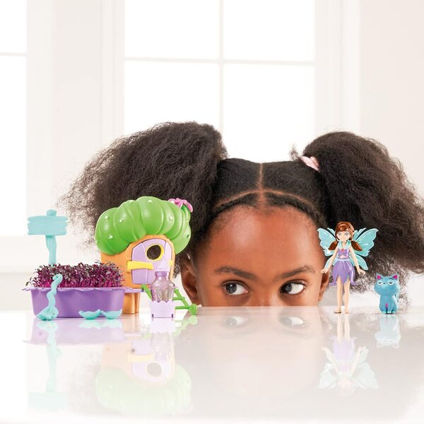 My Fairy Garden Nettles' Nook-Spielset mit Luna, der Fee, und Nettles, dem Catcus
