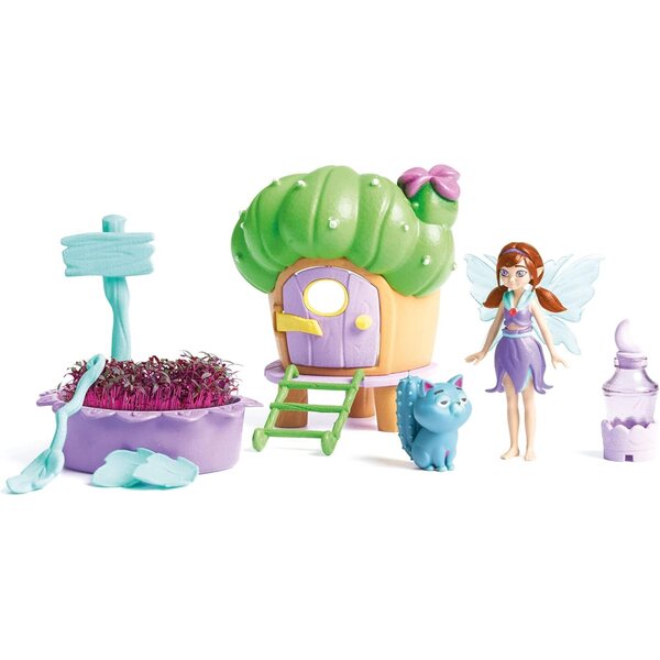 My Fairy Garden Nettles' Nook-Spielset mit Luna, der Fee, und Nettles, dem Catcus