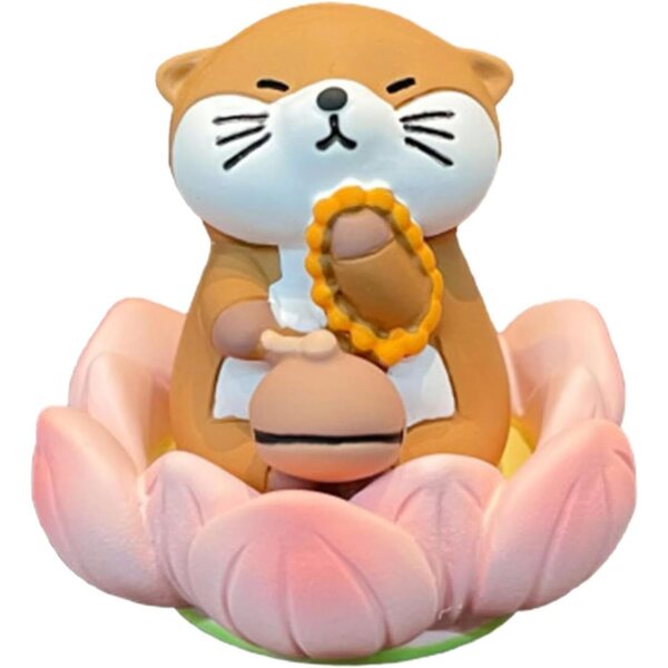 Figura in resina carpincho con delfino ornamentale, decorazione unica e durevole