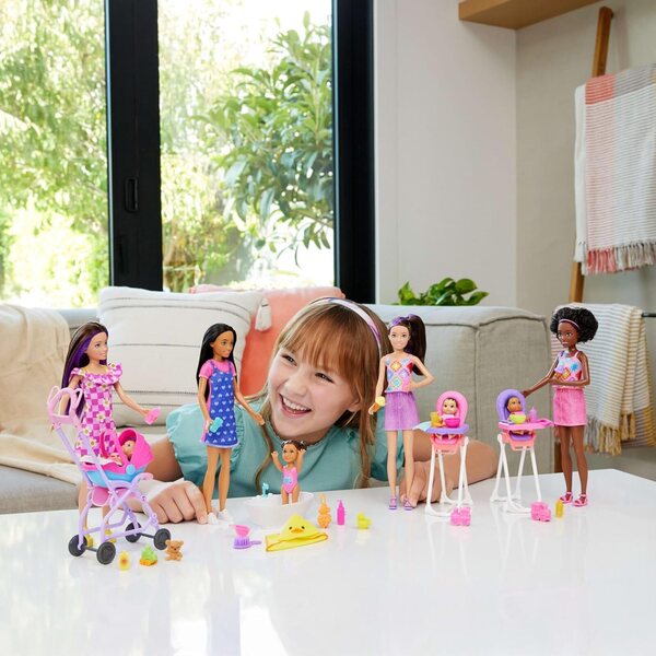 Barbie Skipper Babysitters Inc: Puppen und Zubehör für die Betreuung der Kleinen