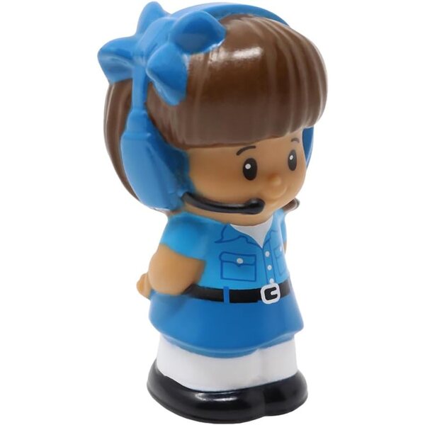 Figura di ricambio Mia ispanica per playset Fisher-Price Little People Airport L5200