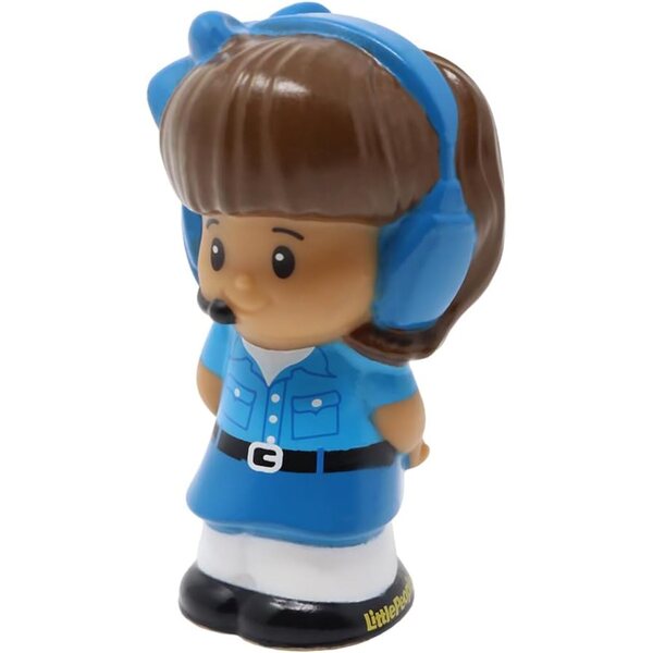 Figura di ricambio Mia ispanica per playset Fisher-Price Little People Airport L5200