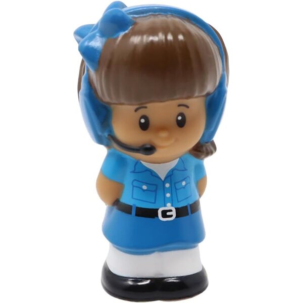 Figura di ricambio Mia ispanica per playset Fisher-Price Little People Airport L5200