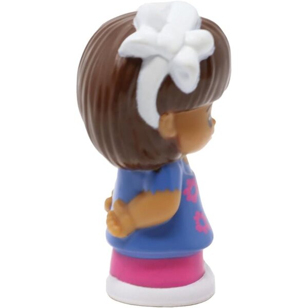 Fisher-Price Figura di Ricambio Mia per Casa delle Bambole C4309 con Fiocco e Fiori