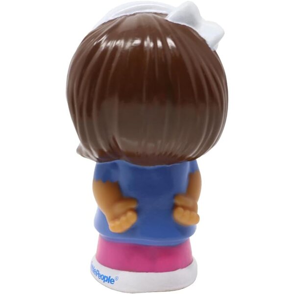 Fisher-Price Figura di Ricambio Mia per Casa delle Bambole C4309 con Fiocco e Fiori