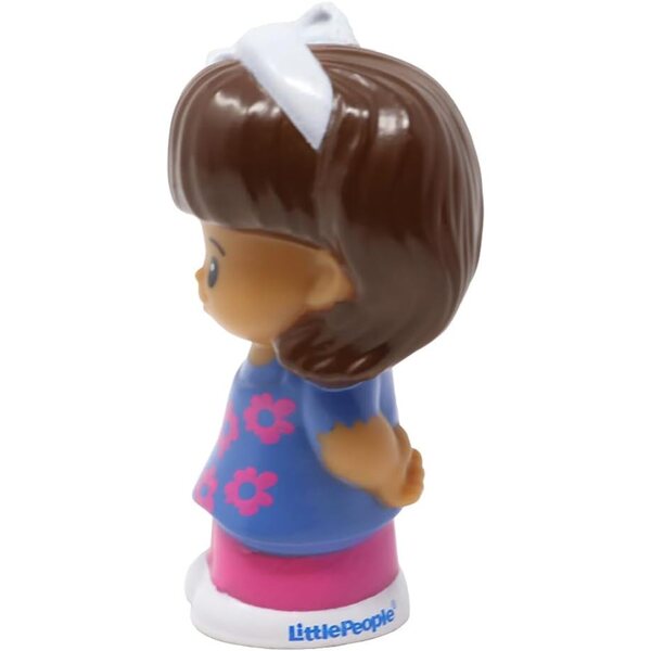 Fisher-Price Figura di Ricambio Mia per Casa delle Bambole C4309 con Fiocco e Fiori