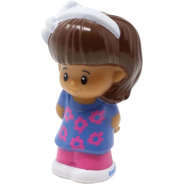Fisher-Price Figura di Ricambio Mia per Casa delle Bambole C4309 con Fiocco e Fiori