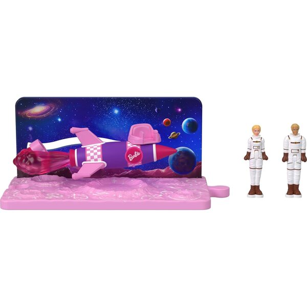 Barbie Mini Veicoli e Playset Ispirati al Film – Gioco Creativo per Bambini