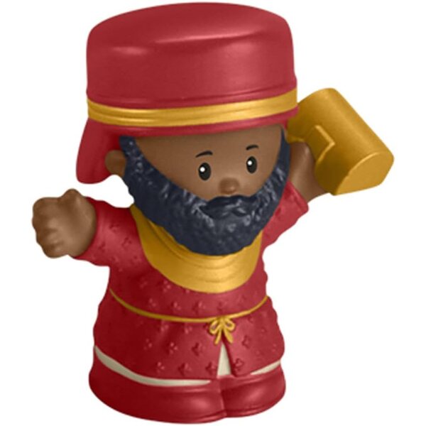 Figura Wiseman rossa di ricambio per presepe Fisher-Price Little People HMX70