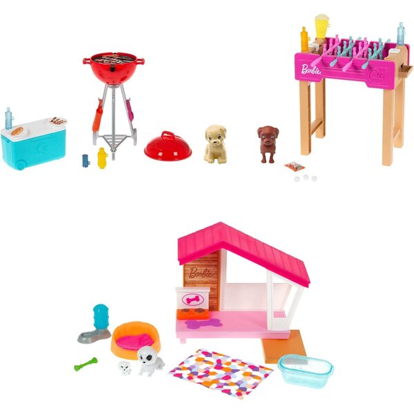 Mattel Spielset mit verschiedenen Tieren – kreatives und lustiges Spiel für Kinder