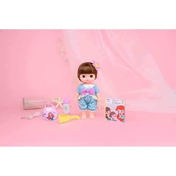 Much Remin & Solan Remin Ariel Puppenset mit Zubehör und Disney-Bildband