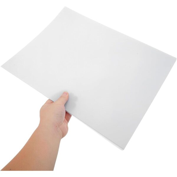 Cabilock 10 fogli trasparenti PVC 0,3 mm per finestre case delle bambole e modellismo