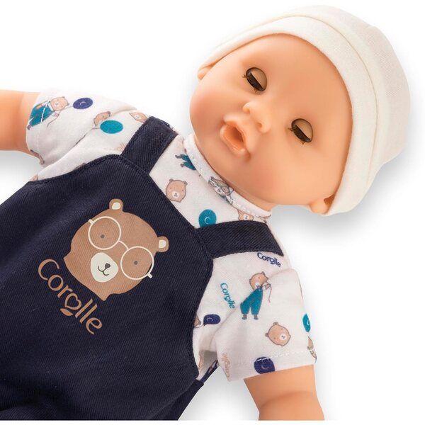 Corolle Baby Calin Mael 30 cm – Weiche und duftende Puppe inklusive Kleidung