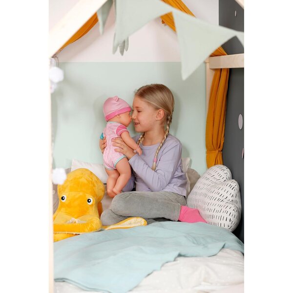 BABY BORN Emma Magic Eyes: Bambola con occhi magici, tutina e accessori inclusi