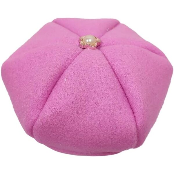 Set Abbigliamento Invernale Proudoll per Bambole 1/3 60 cm - Cappotto Rosa e Accessori