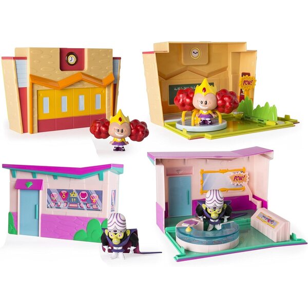 Powerpuff Girls Mini-Spielset mit Charakter, verschiedene Modelle