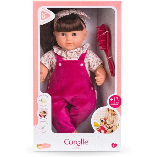 Corolle Julie Rose Grenadine 36 cm große Puppe mit leicht kämmbarem Haar