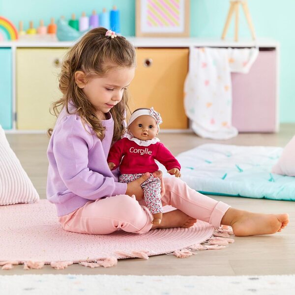 Corolle Baby Calin Maria 30 cm, weiche Puppe mit Vanilleduft für Kinder ab 18 Monaten