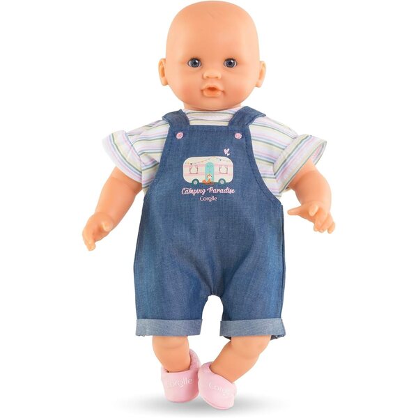 Corolle Tuta & T-Shirt Petit Exploreur per Bambole 30 cm - Set 2 in 1 da 18 Mesi