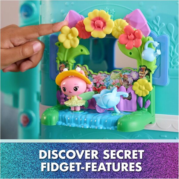 Gabby's Dollhouse Spielset MOV Crystl Grdn Balcony – Queen Kitty Fairy Spielset