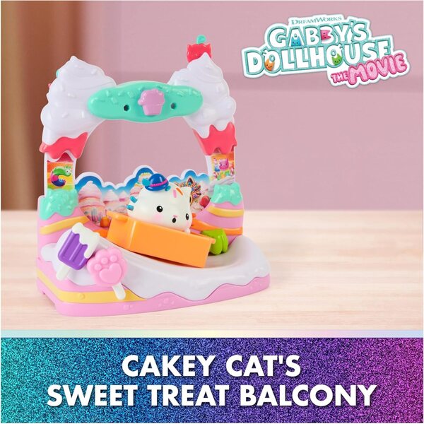 Gabby's Dollhouse Balcony Sweet Treat mit Cakey Cat und Zubehör