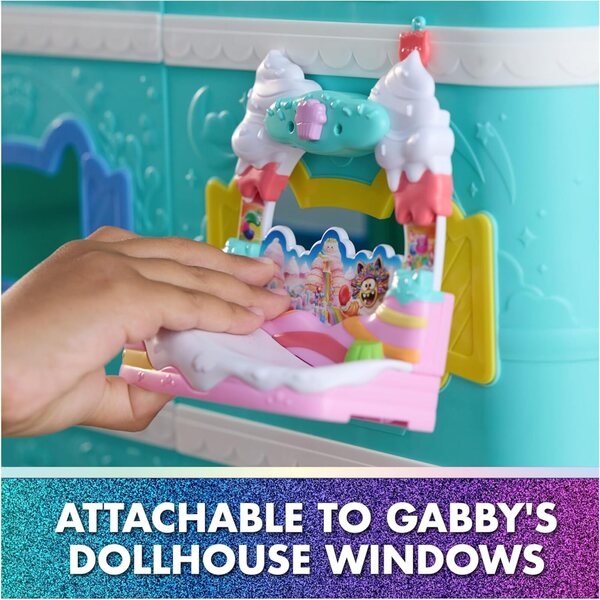 Gabby's Dollhouse Balcony Sweet Treat mit Cakey Cat und Zubehör