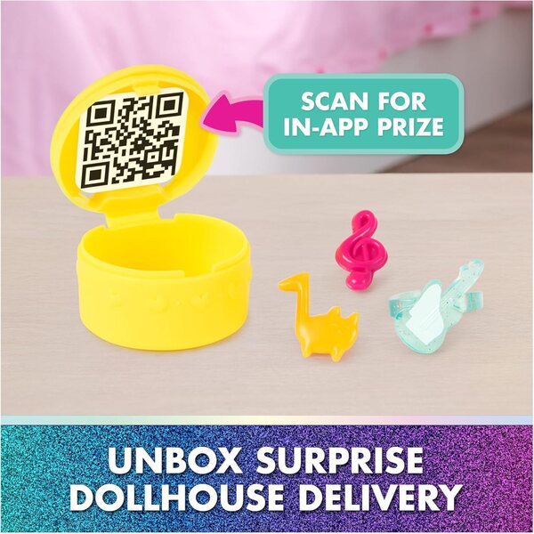Gabby's Dollhouse The Movie – Paw-Some Party-Story-Set mit DJ Catnip und Zubehör für Kinder ab 3 Jahren