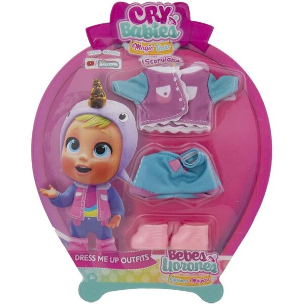 IMC Toys Set di Vestiti per Bambole - 12 Pezzi Colorati e Divertenti