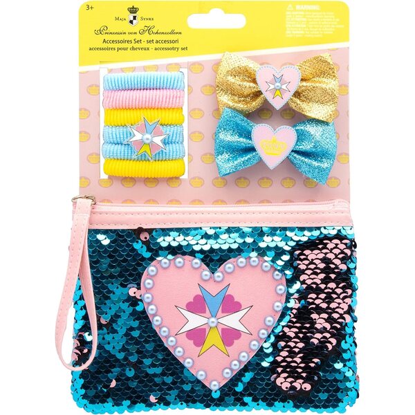 Joy Toy 20643 – Collezione Principessa Heart vegana, accessori cuori per bambine