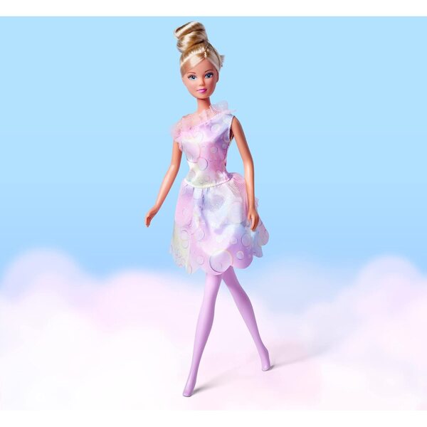 Steffi Love Bubble Fairy: 29 cm große Puppe mit Flügeln und Seifenblasen, ab 3 Jahren