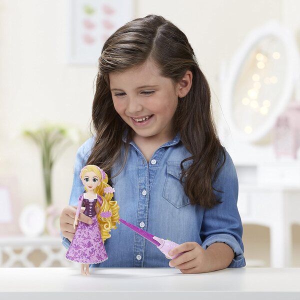 Rapunzel Disney Princess con arricciacapelli e accessori per capelli