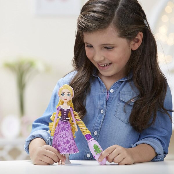 Rapunzel Disney Princess con arricciacapelli e accessori per capelli
