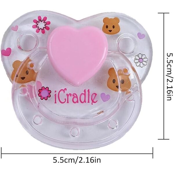Magnetischer Schnuller für wiedergeborene Puppen | Kreatives und sicheres Accessoire für Kinder