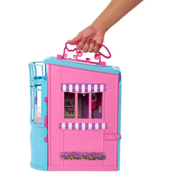 Barbie Pet Nursery Spielset mit 8 Tieren und Zubehör für Mädchen ab 3 Jahren