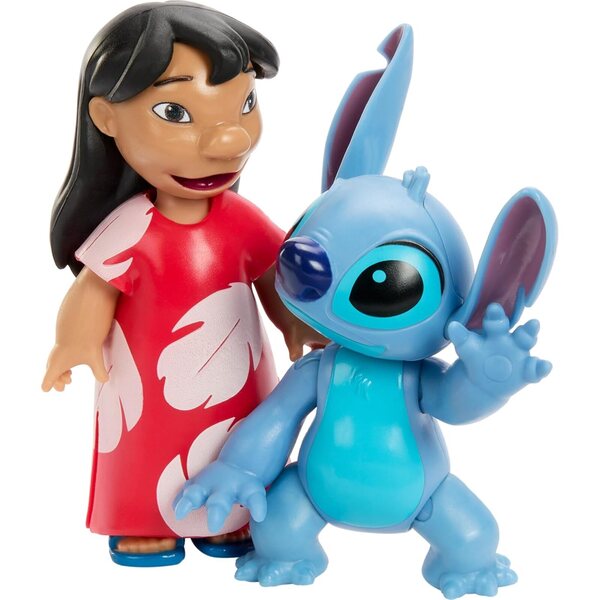 Disney 100 Geschichtenerzähler-Set LILO & Stitch – 3 bewegliche Figuren mit Zubehör