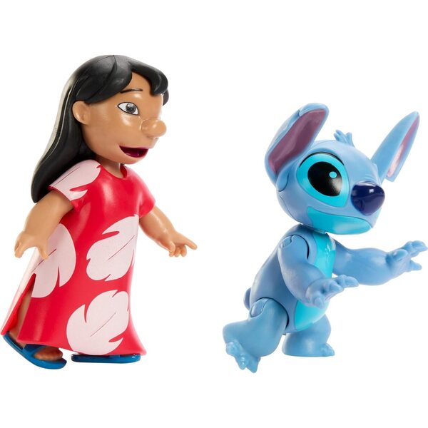 Disney 100 Geschichtenerzähler-Set LILO & Stitch – 3 bewegliche Figuren mit Zubehör