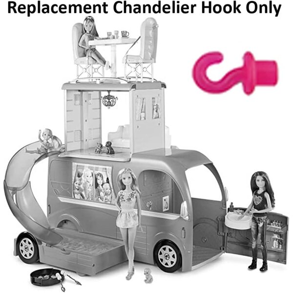 Gancio Lampadario di Ricambio per Camper Barbie Pop-Up CJT42 - Originale e Perfetto