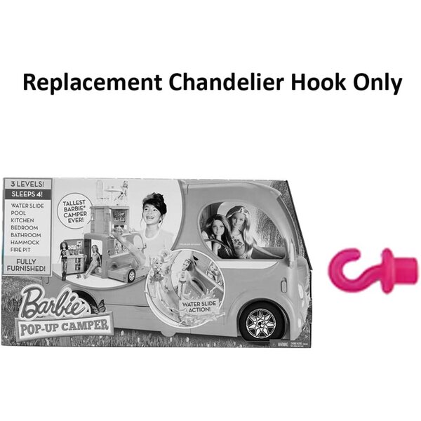 Gancio Lampadario di Ricambio per Camper Barbie Pop-Up CJT42 - Originale e Perfetto