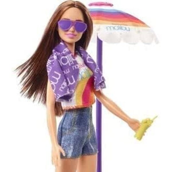 Barbie Loves the Ocean: Bambola e Set Spiaggia in Plastica Riciclata