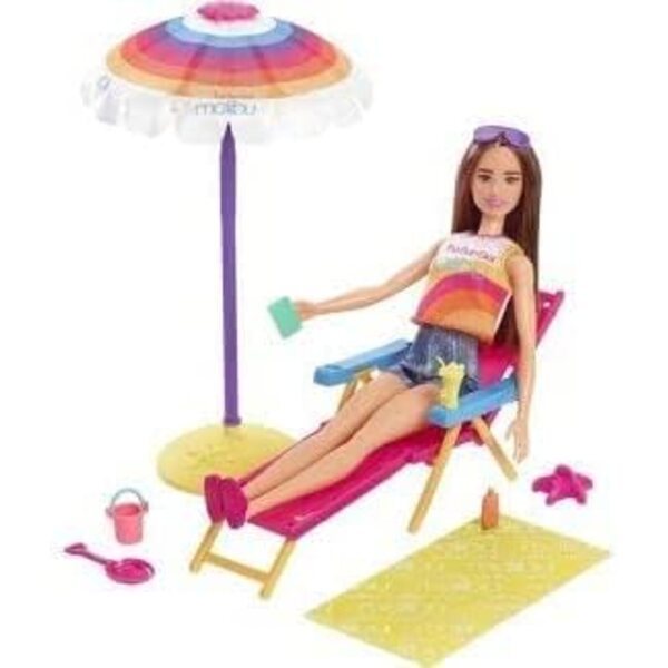 Barbie Loves the Ocean: Bambola e Set Spiaggia in Plastica Riciclata