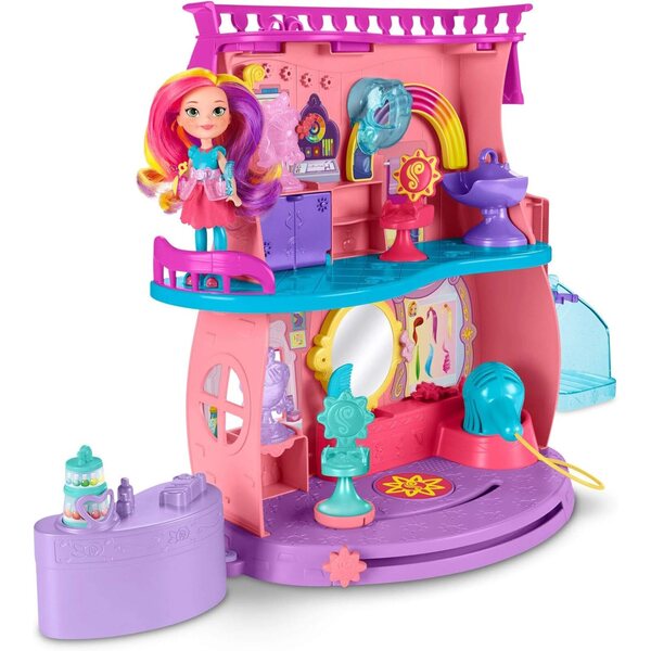 Fisher-Price Sunny Day Giocattolo: Salone di Bellezza Interattivo con Suoni e Accessori